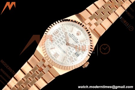 Rolex - Land-Dweller 127335 40mm Jub Flt RG/RG Wht/Stk DIWF A7135 | 롤렉스 - 랜드-드웰러 127335 40mm 주브 플랫 레드/레드 화이트/스틸 DIWF A7135