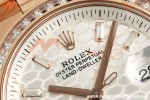 Rolex - Land-Dweller 127385TBR 40mm Jub Flt RG/RG Diamond Wht/Dia 2F A7135