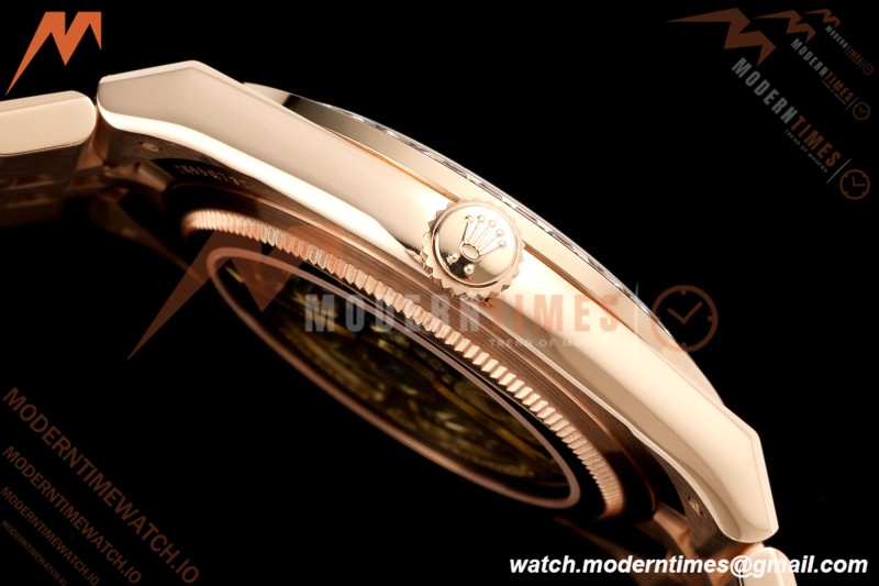 Rolex - Land-Dweller 127385TBR 40mm Jub Flt RG/RG Diamond Wht/Dia 2F A7135