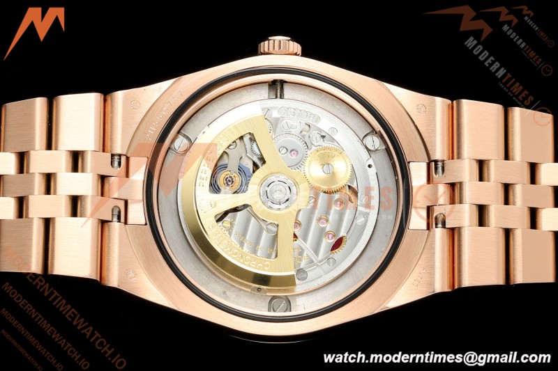 Rolex - Land-Dweller 127385TBR 40mm Jub Flt RG/RG Diamond Wht/Dia 2F A7135