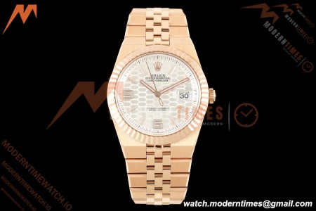 Rolex - Land-Dweller 127335 40mm Jub Flt RG/RG Wht/Stk 2F A7135 | 롤렉스 - 랜드-드웰러 127335 40mm 주브 플랫 레드/레드 화이트/스틸 2F A7135