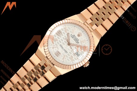 Rolex - Land-Dweller 127335 40mm Jub Flt RG/RG Wht/Stk 2F A7135 | 롤렉스 - 랜드-드웰러 127335 40mm 주브 플랫 레드/레드 화이트/스틸 2F A7135