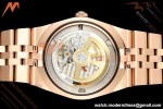 Rolex - Land-Dweller 127335 40mm Jub Flt RG/RG Wht/Stk 2F A7135