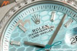 Rolex - Land-Dweller 127386TBR 40mm Jub Flt SS/SS Diamond I-Blu/Dia 2F A7135