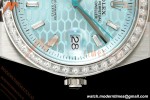 Rolex - Land-Dweller 127386TBR 40mm Jub Flt SS/SS Diamond I-Blu/Dia 2F A7135