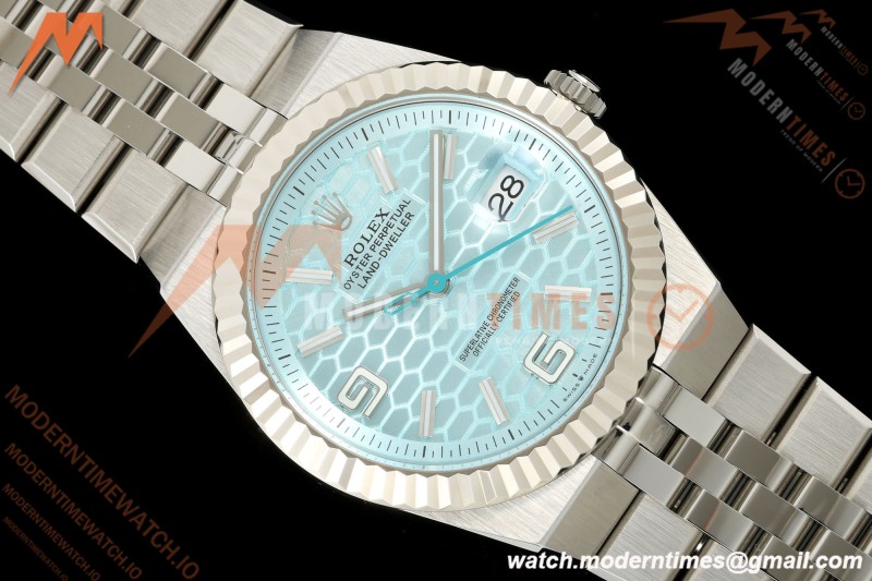 Rolex - Land-Dweller 127336 40mm Jub Flt SS/SS I-Blu/Dia 2F A7135