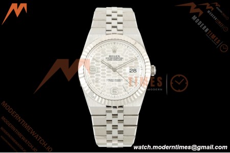 Rolex - Land-Dweller 127334 40mm Jub Flt SS/SS Wht/Stk 2F A7135 | 롤렉스 - 랜드-드웰러 127334 40mm 주브 플랫 SS/SS 화이트/스틱 2F A7135