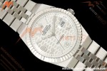 Rolex - Land-Dweller 127334 40mm Jub Flt SS/SS Wht/Stk 2F A7135