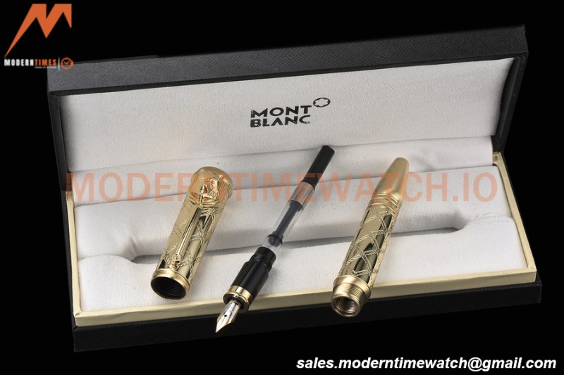 Mont Blanc - Montblanc Fountain Pen Signing Pen Signature Pen MBF01