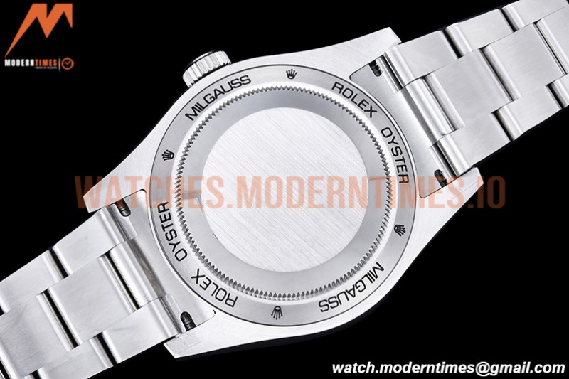 Rolex - Milgauss Z 116400GV 904L SS/SS Black GMF V2 VR3131