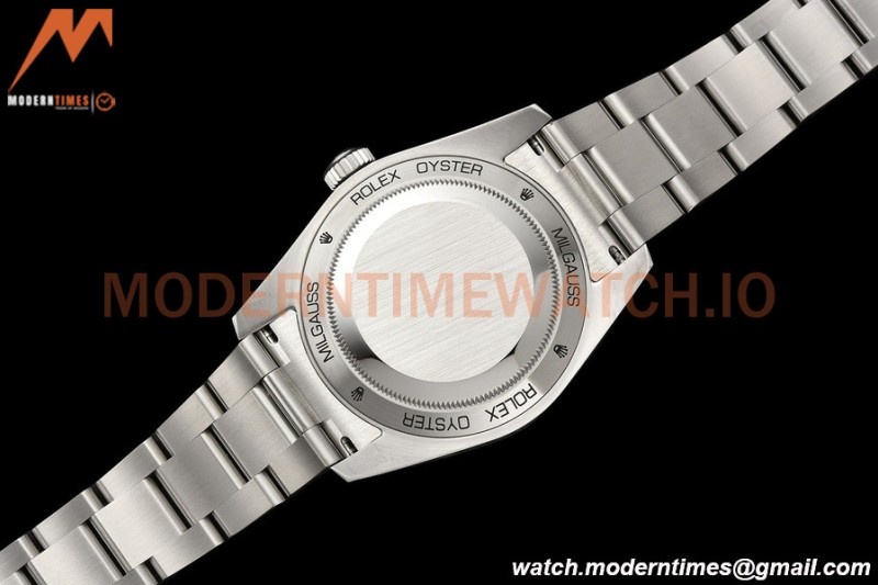 Rolex - Milgauss 40mm 116400GV 904L SS/SS Black VSF VS3131