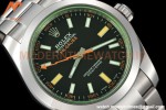 Rolex - Milgauss 40mm 116400GV 904L SS/SS Black VSF VS3131