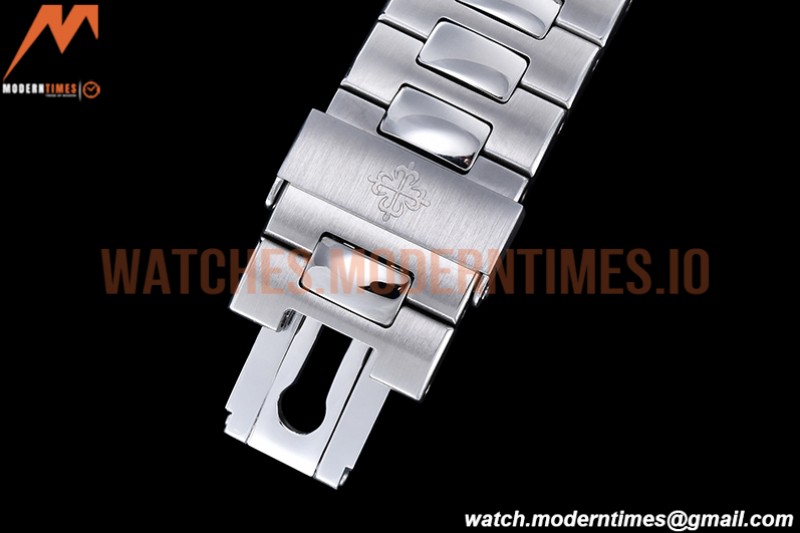 Patek Philippe - Nautilus Jumbo 5711 SS/SS Blue Tiff/Stk BPF MY9015 Mod