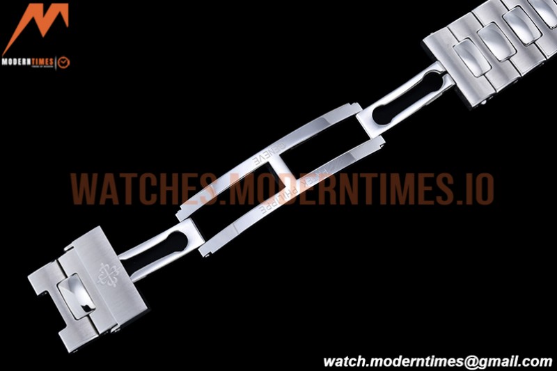 Patek Philippe - Nautilus Jumbo 5711 SS/SS Blue Tiff/Stk BPF MY9015 Mod