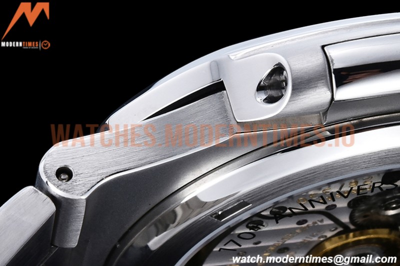 Patek Philippe - Nautilus Jumbo 5711 SS/SS Blue Tiff/Stk BPF MY9015 Mod