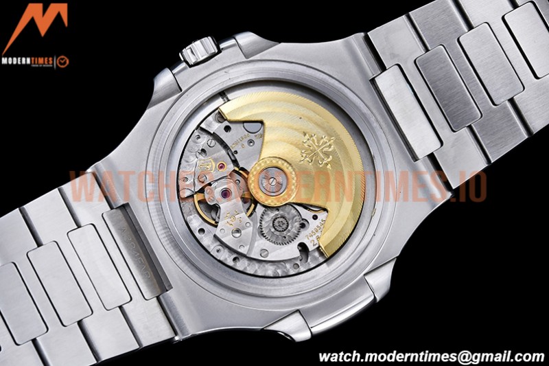 Patek Philippe - Nautilus Jumbo 5711 SS/SS Blue Tiff/Stk BPF MY9015 Mod