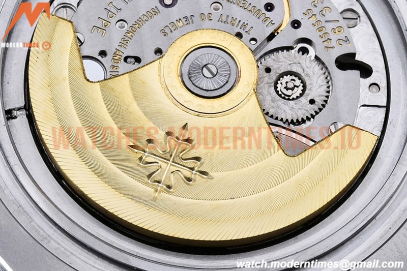 Patek Philippe - Nautilus Jumbo 5711 SS/SS Blue Tiff/Stk BPF MY9015 Mod