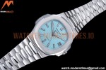 Patek Philippe - Nautilus Jumbo 5711 SS/SS Blue Tiff/Stk BPF MY9015 Mod