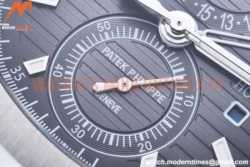 Patek Philippe - Nautilus Chrono Travel 5990 SS/SS Grey SPPF A28-520