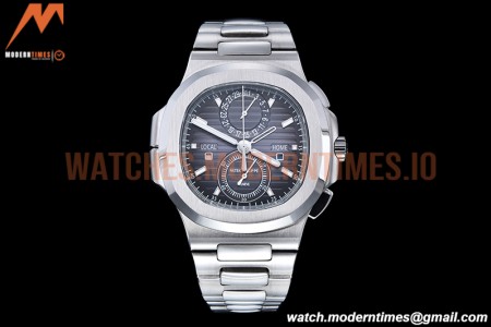 Patek Philippe - Nautilus Chrono Travel 5990 SS/SS Blue SPPF A28-520