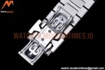 Patek Philippe - Nautilus Ladies 7118 35mm SS/SS Wht/Stk PPF A324