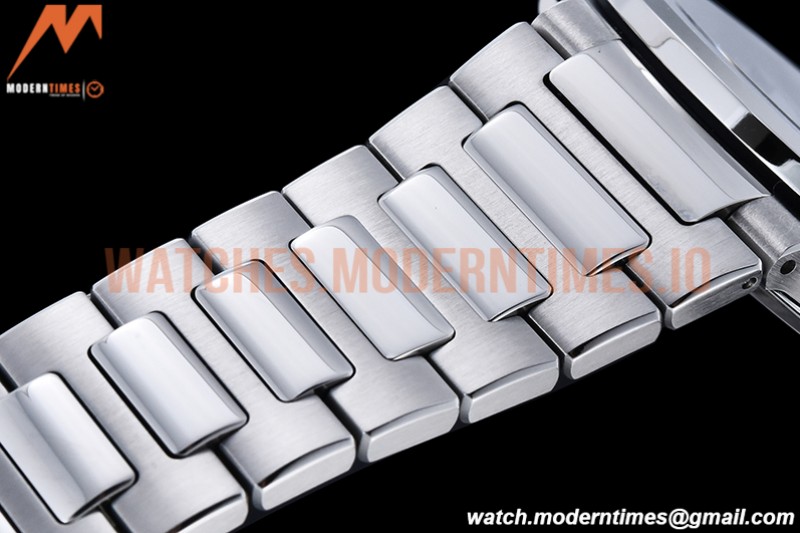 Patek Philippe - Nautilus Ladies 7118 35mm SS/SS Grey/Stk PPF A324