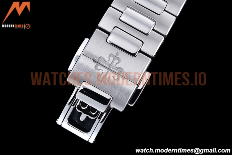 Patek Philippe - Nautilus Ladies 7118 35mm SS/SS Blue/Stk PPF A324
