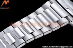 Patek Philippe - Nautilus Ladies 7118 35mm Dia SS/SS Wht/Stk PPF A324