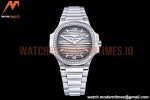 Patek Philippe - Nautilus Ladies 7118 35mm Dia SS/SS Grey/Stk PPF A324