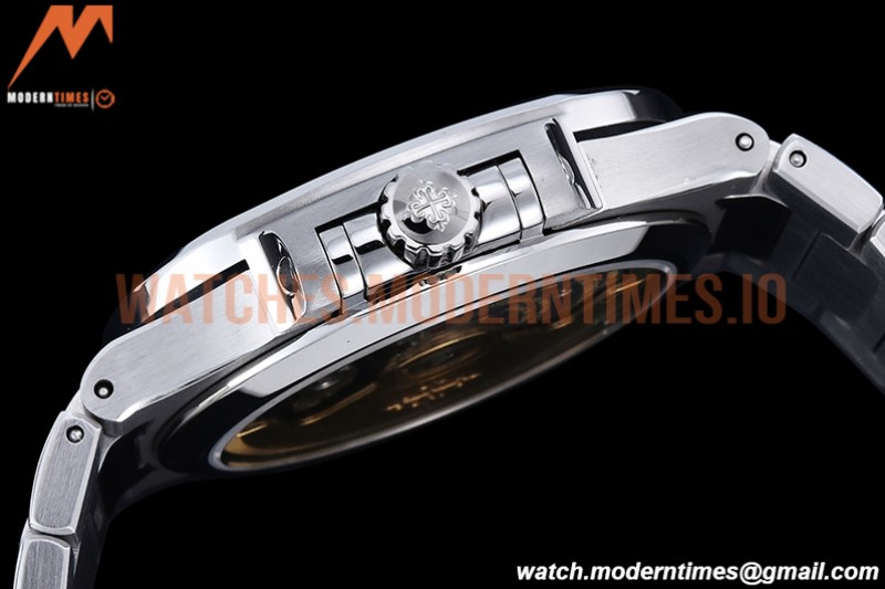 Patek Philippe - Nautilus Ladies 7118 35mm Dia SS/SS Blue/Stk PPF A324