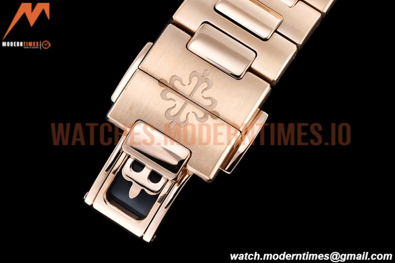 Patek Philippe - Nautilus Ladies 7118 35mm RG/RG RG/Stk PPF A324