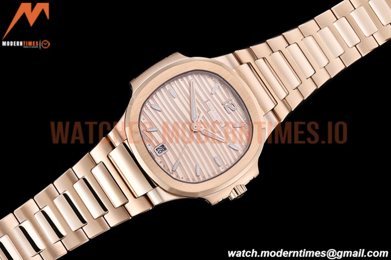 Patek Philippe - Nautilus Ladies 7118 35mm RG/RG RG/Stk PPF A324
