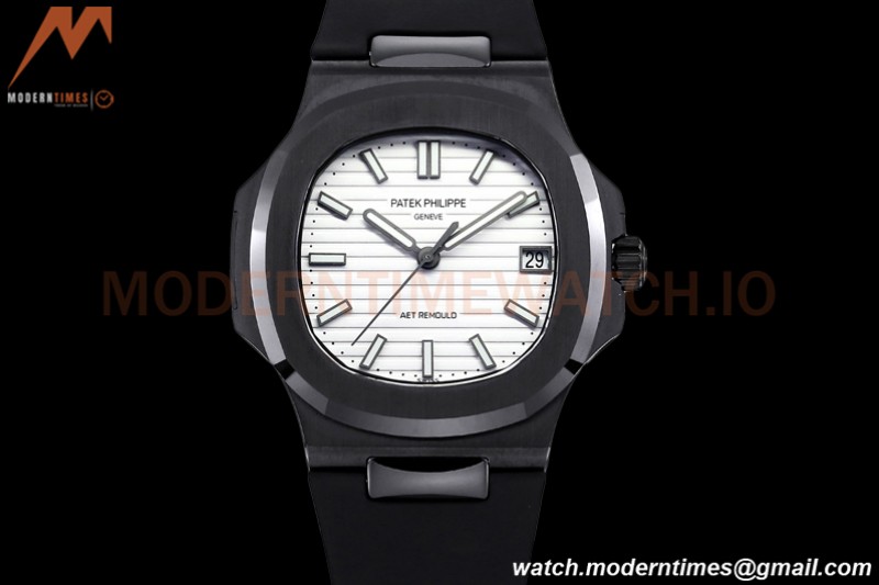 Patek Philippe - Nautilus AET 5711 40mm Black CER/RU Wht/Stk AMGF MY9015