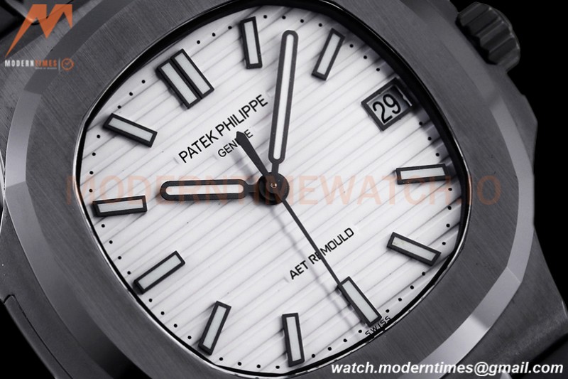Patek Philippe - Nautilus AET 5711 40mm Black CER/RU Wht/Stk AMGF MY9015