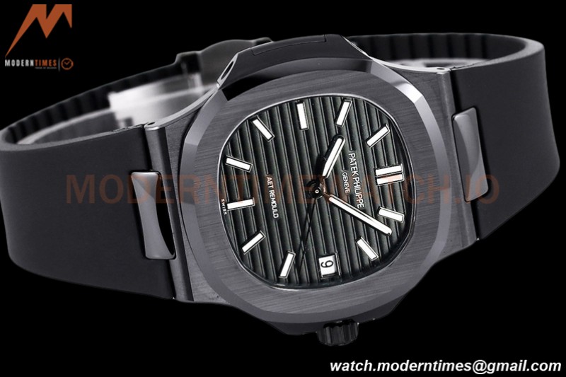 Patek Philippe - Nautilus AET 5711 40mm Black CER/RU Blk/Stk AMGF MY9015