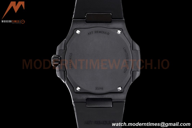 Patek Philippe - Nautilus AET 5711 40mm Black CER/RU Blk/Stk AMGF MY9015