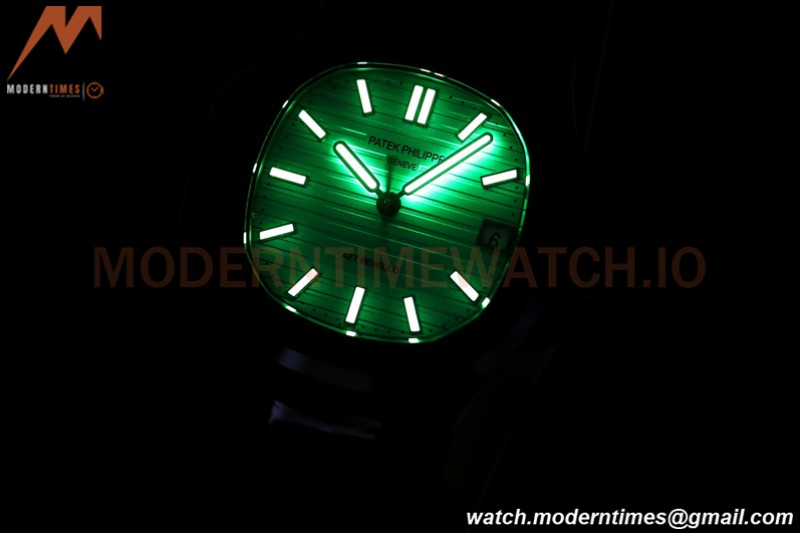 Patek Philippe - Nautilus AET 5711 40mm Black CER/RU Green/Stk AMGF MY9015