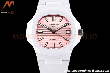 Patek Philippe - Nautilus AET 5711 40mm White CER/RU Pink/Stk AMGF MY9015
