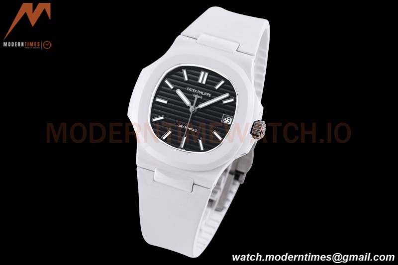 Patek Philippe - Nautilus AET 5711 40mm White CER/RU Blk/Stk AMGF MY9015