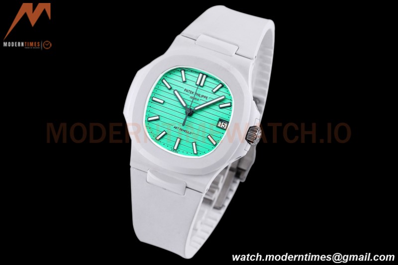Patek Philippe - Nautilus AET 5711 40mm White CER/RU Grn/Stk AMGF MY9015