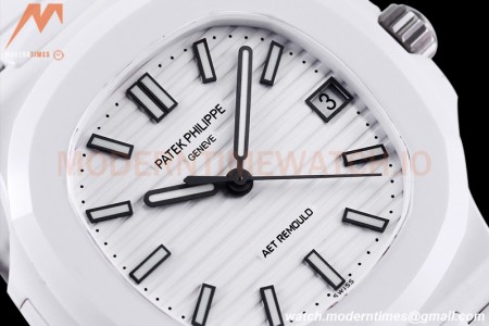 Patek Philippe - Nautilus AET 5711 40mm White CER/RU Wht/Stk AMGF MY9015