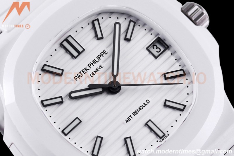 Patek Philippe - Nautilus AET 5711 40mm White CER/RU Wht/Stk AMGF MY9015