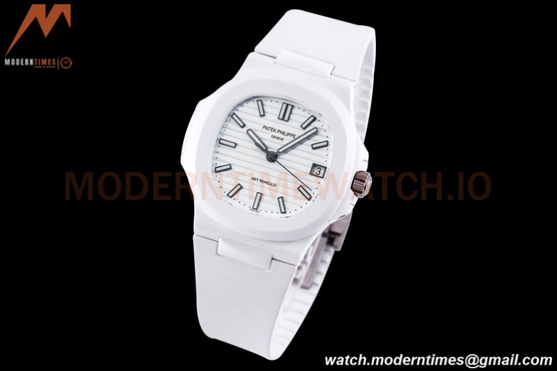 Patek Philippe - Nautilus AET 5711 40mm White CER/RU Wht/Stk AMGF MY9015