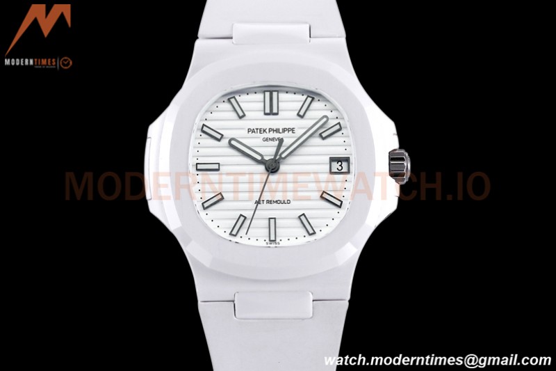 Patek Philippe - Nautilus AET 5711 40mm White CER/RU Wht/Stk AMGF MY9015