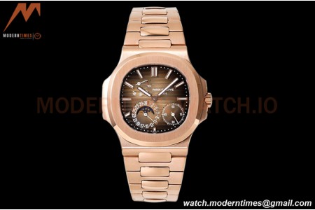 Patek Philippe - Nautilus 5712/1R 40mm RG/RG Brn/Stk ZF A240