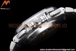 Patek Philippe - Nautilus Chronograph 5980 SS/SS White PPF A7750 Mod