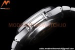 Patek Philippe - Nautilus Chronograph 5980 SS/SS White PPF A7750 Mod