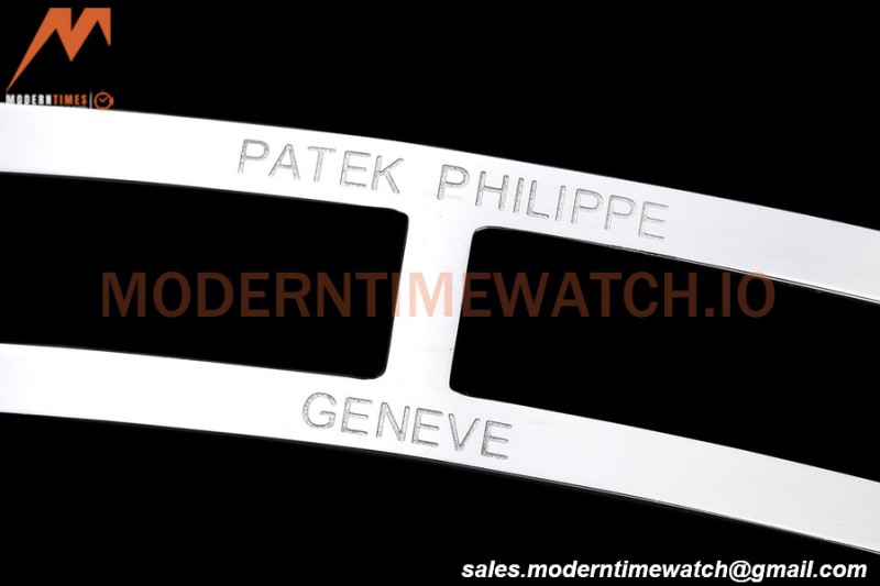 Patek Philippe - Nautilus Chronograph 5980 SS/SS White PPF A7750 Mod