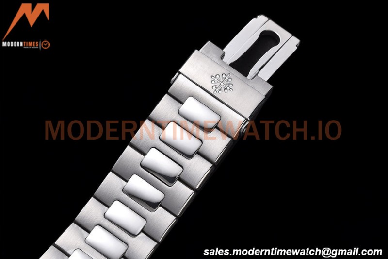 Patek Philippe - Nautilus Chronograph 5980 SS/SS Blue PPF A7750 Mod