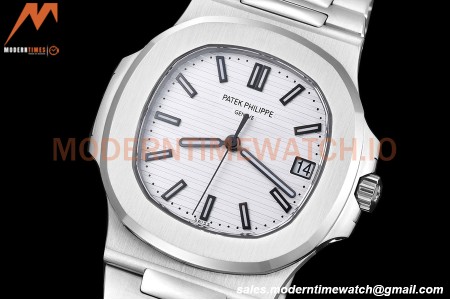 Patek Philippe - Nautilus Automatic 40mm 5711/1A SS/SS White PPF A324